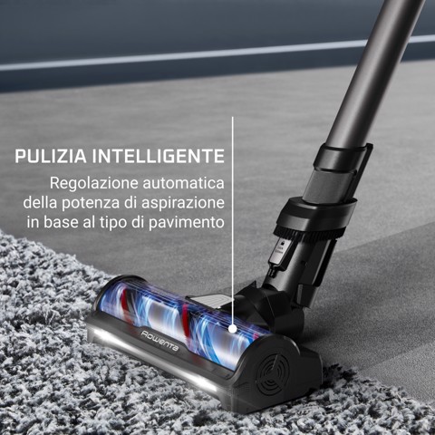 Rowenta X-Force Flex 14.80 , Aspirapolvere Senza Fili, Potenza di Aspirazione Elevata di 240 AW, Modello Animal Care, RH9B74