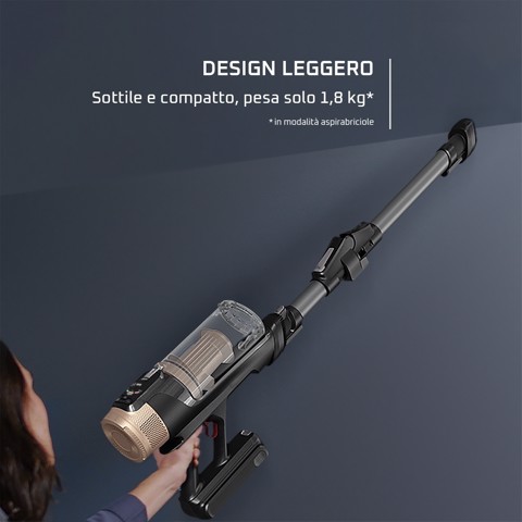 Rowenta X-Force Flex 14.80 , Aspirapolvere Senza Fili, Potenza di Aspirazione Elevata di 240 AW, Modello Animal Care, RH9B74