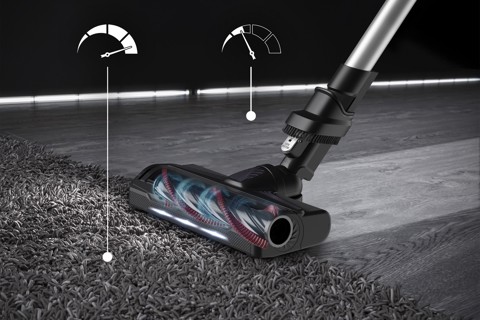 Rowenta X-Force Flex 9.60 RH2037WO aspirapolvere senza filo Nero, Porpora Senza sacchetto