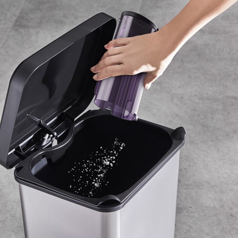 Rowenta X-Force Flex 9.60 RH2037WO aspirapolvere senza filo Nero, Porpora Senza sacchetto