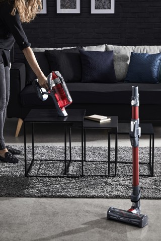 Rowenta X-Force RH9879 XFORCE FLEX 11.60 Animal Care, Scopa Ricaricabile, Aspirapolvere con Tubo Flessibile per raggiungere ogni punto, Motore Digitale, 130 Air Watt di potenza, Aspira 45 minuti, Animal Kit