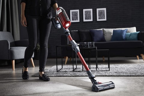 Rowenta X-Force RH9879 XFORCE FLEX 11.60 Animal Care, Scopa Ricaricabile, Aspirapolvere con Tubo Flessibile per raggiungere ogni punto, Motore Digitale, 130 Air Watt di potenza, Aspira 45 minuti, Animal Kit