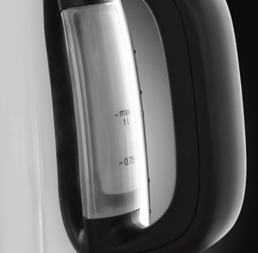 Russell Hobbs Victory bollitore elettrico 1 L 2400 W Nero, Acciaio inossidabile