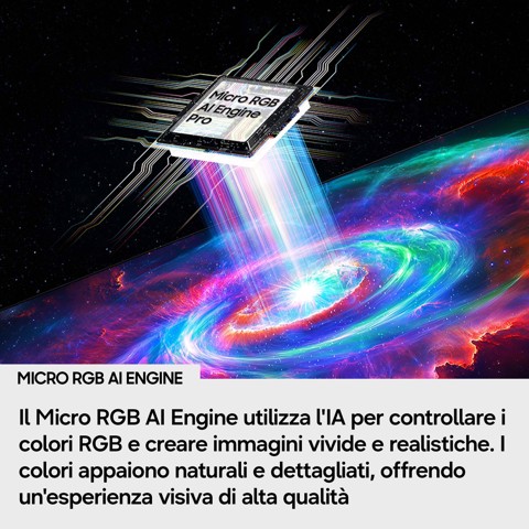 Samsung 55" Micro RGB R85H 4K Vision AI Smart TV (2026)