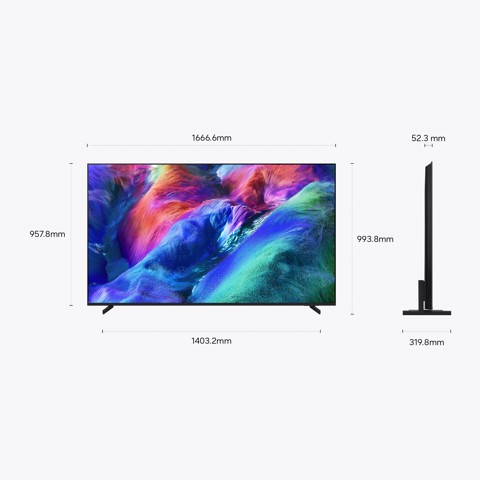 Samsung 75" Micro RGB R85H 4K Vision AI Smart TV (2026)