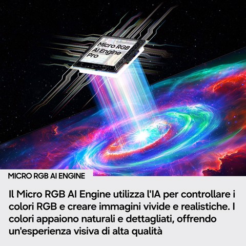 Samsung 75" Micro RGB R85H 4K Vision AI Smart TV (2026)