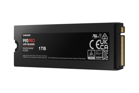 Samsung 990 PRO NVMe 1TB con Dissipatore di calore, SSD interno