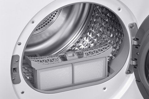 Samsung Asciugatrice Crystal EcoDry 9 Kg DV90DG52A0AHET
