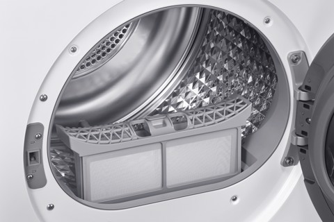 Samsung Asciugatrice Crystal EcoDry 9 Kg DV90DG52A0AHET