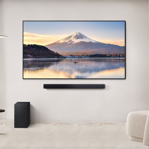 Samsung B-Series Soundbar HW-B450F/ZF, Audio 2.1 canali, Wireless Dolby 2ch, 2025