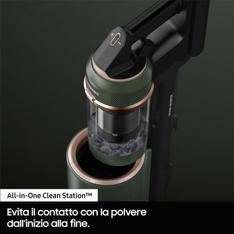 Samsung BESPOKE Jet complete extra, Scopa Ricaricabile Senza Sacchetto, 210 W VS20A95943N