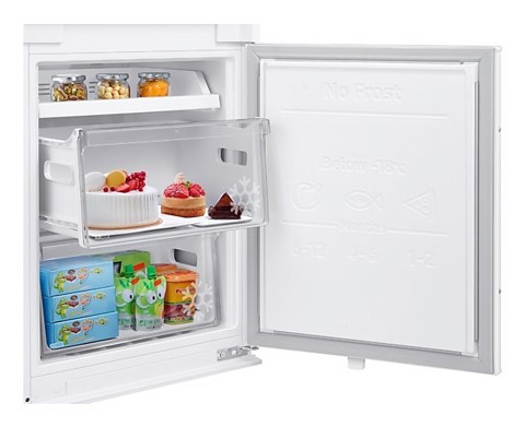 Samsung BRB80F26BCS0EF Frigorifero Combinato da Incasso F1rst 60 AI 1.78m 264L Total No Frost