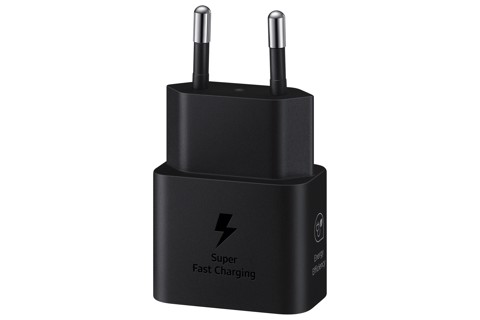 Samsung Caricabatterie USB Type-C Super Fast Charging (25W) Nero