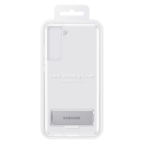 Samsung Clear Standing Cover Trasparente per Galaxy S21 FE 5G