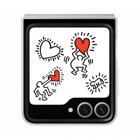 Samsung FlipSuit Case Keith Haring Card