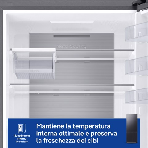 Samsung Frigorifero Combinato largo 75cm 538L RB53DG706AB1EF