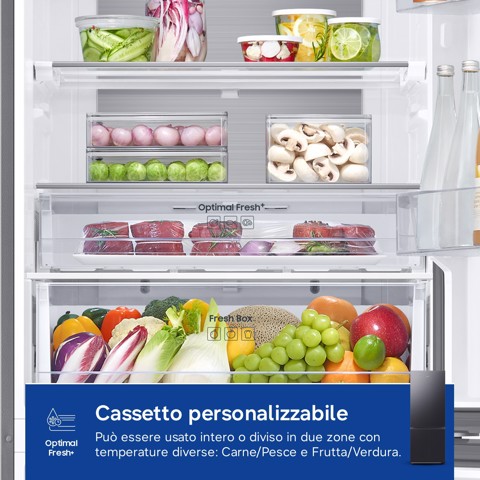 Samsung Frigorifero Combinato largo 75cm 538L RB53DG706AB1EF