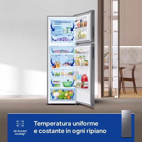Samsung Frigorifero Doppia Porta EcoFlex AI 305L RT31CG5624S9