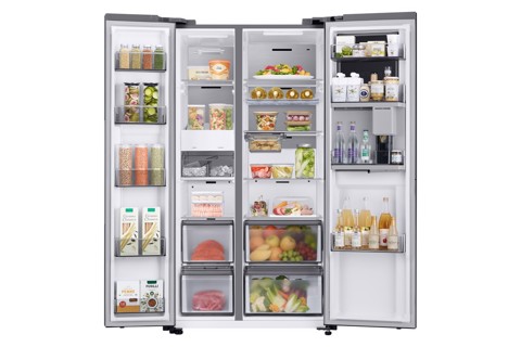 Samsung Frigorifero Side by Side con Beverage Center™ 645L RH69CG895DS9