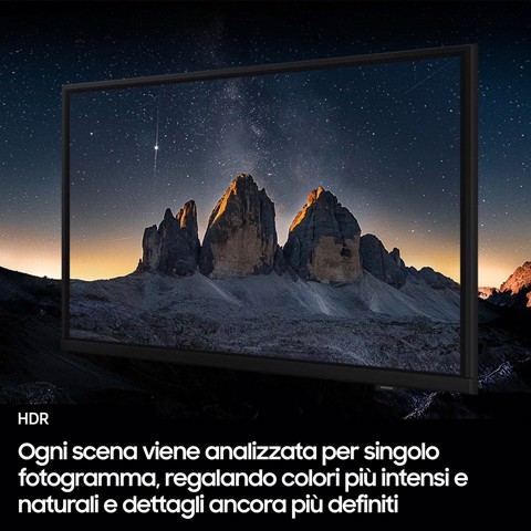 Samsung Full HD 24" UE24F6000FUXZT, Hyper Real Processor, HDR & Pur Color, Smart Experience, OTS Lite & Adaptive Sound, Slim Look Design, Smart TV, 2025