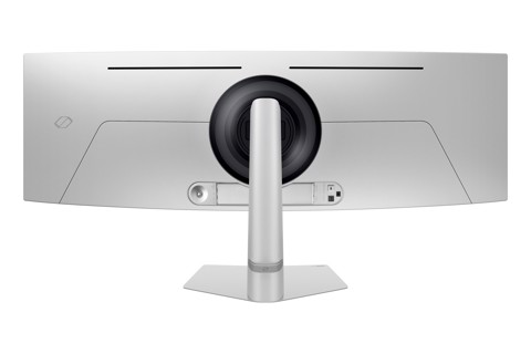 Samsung G93SD Monitor PC 124,5 cm (49") 5120 x 1440 Pixel Dual QHD OLED Argento