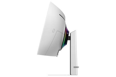 Samsung G93SD Monitor PC 124,5 cm (49") 5120 x 1440 Pixel Dual QHD OLED Argento