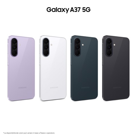 Samsung Galaxy A37 5G 17 cm (6.7") Doppia SIM Android 16.0 USB tipo-C 6 GB 128 GB 5000 mAh Bianco