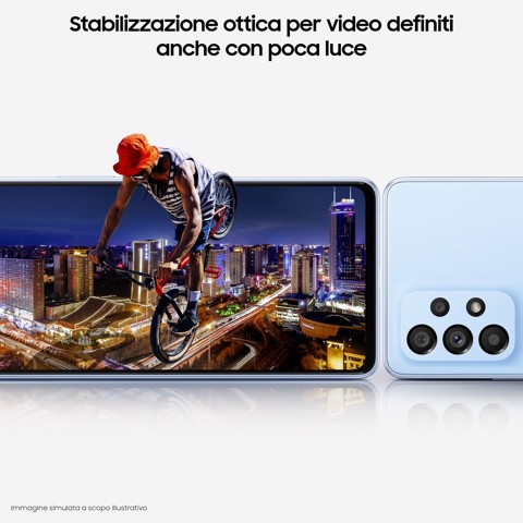 Samsung Galaxy A53 5G Display 6.5” FHD+ Super AMOLED Doppia SIM Android 12, RAM 6 GB, 128 GB, 5.000 mAh, Awesome Black