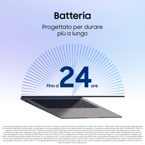 Samsung Galaxy Book6 Copilot+ PC Intel Core Ultra 7 355 Computer portatile 40,6 cm (16") WUXGA 16 GB LPDDR5x-SDRAM 512 GB SSD Wi-Fi 6E (802.11ax) Windows 11 Home Grigio