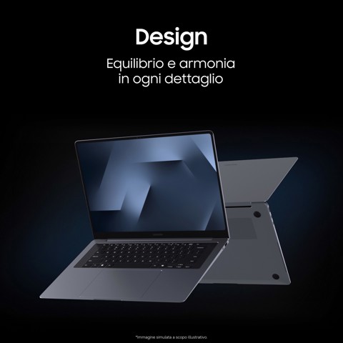Samsung Galaxy Book6 Pro (16", Ultra 7 356H, 32GB), Copilot+PC, lntel® Core™ Ultra 7 processor 356H, 1TB, Portatile, Batteria fino a 30 ore*, Design sottile, Dynamic AMOLED 2X display, Touchscreen, Touchpad Aptico, Galaxy Al, Gray