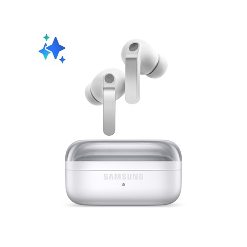 Samsung Galaxy Buds4 Pro, White, ANC migliorata, AI
