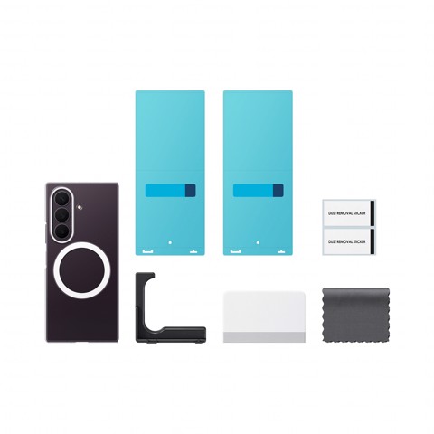 Samsung Galaxy Q8 Clear Magnet Case