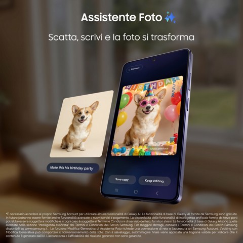 Samsung Galaxy S26 Ultra Smartphone AI, 1TB, Privacy Display integrato, Processore potente, Assistente Foto, Camera 200 MP, 5000 mAh, Cobalt Violet