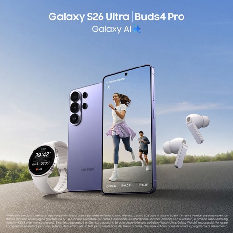 Samsung Galaxy S26 Ultra Smartphone AI, 512GB, Privacy Display integrato, Processore potente, Assistente Foto, Camera 200 MP, 5000 mAh, White