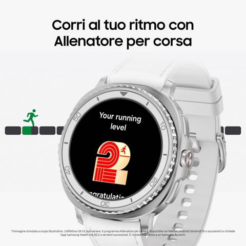 Samsung Galaxy Watch 8 Classic, Bluetooth, 46mm bianco