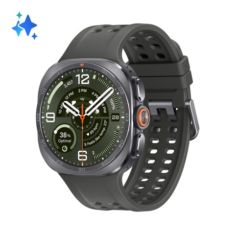 Samsung Galaxy Watch Ultra2, 47 mm, Titanium Silver, LTE, design resistente, 800mAh, IP69K, luminosità 5000nit, trail run, diving,10 ATM, SOS, punteggio energetico, benessere cardiaco [Versione Italiana]