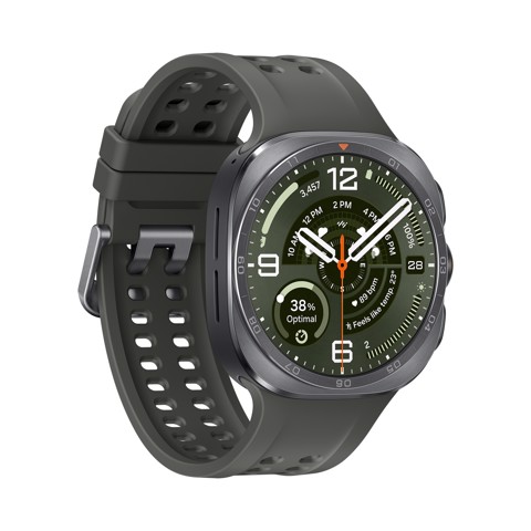 Samsung Galaxy Watch Ultra2, 47 mm, Titanium Silver, LTE, design resistente, 800mAh, IP69K, luminosità 5000nit, trail run, diving,10 ATM, SOS, punteggio energetico, benessere cardiaco [Versione Italiana]