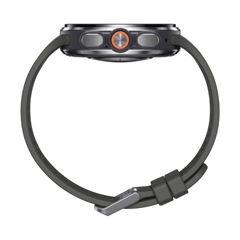 Samsung Galaxy Watch Ultra2, 47 mm, Titanium Silver, LTE, design resistente, 800mAh, IP69K, luminosità 5000nit, trail run, diving,10 ATM, SOS, punteggio energetico, benessere cardiaco [Versione Italiana]