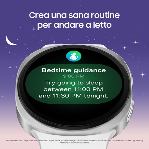 Samsung Galaxy Watch8 (Dark Gray, BT, 44mm) Smartwatch Galaxy AI, allenatore personale, design resistente agli urti, processore 3nm, monitoraggio attività fisica e sonno, One UI 8
