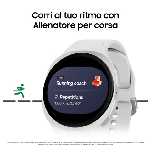 Samsung Galaxy Watch8 Galaxy Watch 8, Bluetooth, 40mm silver