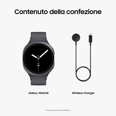 Samsung Galaxy Watch8 Galaxy Watch 8, Bluetooth, 40mm dark gray