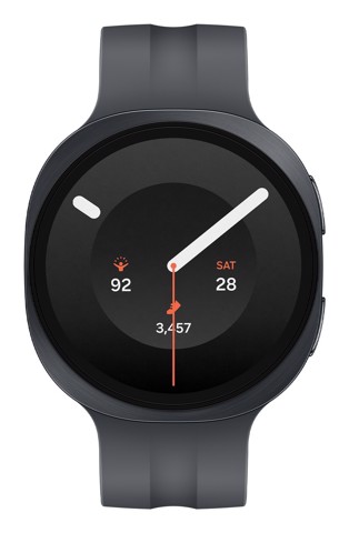Samsung Galaxy Watch9, 44mm, Graphite, Bluetooth, Design sottile anti-urto, guida al sonno, coaching salute, benessere cardiaco, batteria da 445 mAh, Snapdragon Wear Elite