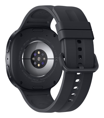Samsung Galaxy Watch9, 44mm, Graphite, Bluetooth, Design sottile anti-urto, guida al sonno, coaching salute, benessere cardiaco, batteria da 445 mAh, Snapdragon Wear Elite