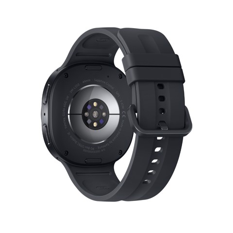 Samsung Galaxy Watch9, 44mm, Graphite, LTE, Design sottile anti-urto, guida al sonno, coaching salute, benessere cardiaco, batteria da 445 mAh, Snapdragon Wear Elite [Versione Italiana]