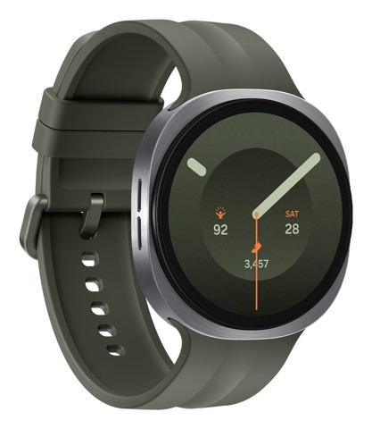 Samsung Galaxy Watch9, 44mm, Silver, Bluetooth, Design sottile anti-urto, guida al sonno, coaching salute, benessere cardiaco, batteria da 445 mAh, Snapdragon Wear Elite