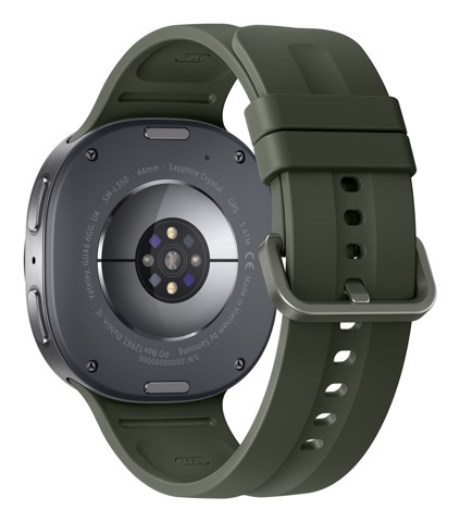 Samsung Galaxy Watch9, 44mm, Silver, Bluetooth, Design sottile anti-urto, guida al sonno, coaching salute, benessere cardiaco, batteria da 445 mAh, Snapdragon Wear Elite