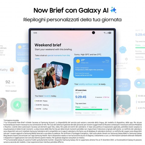 Samsung Galaxy Z Fold7 Smartphone AI, RAM 16GB, 1TB, Display 6,5"/8", Camera 200MP, Batteria a lunga durata, Blue Shadow