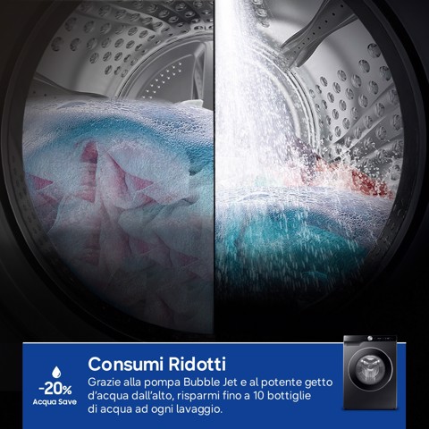 Samsung Lavatrice AI Control Ecodosatore 10Kg WW10FG6U94LBU3