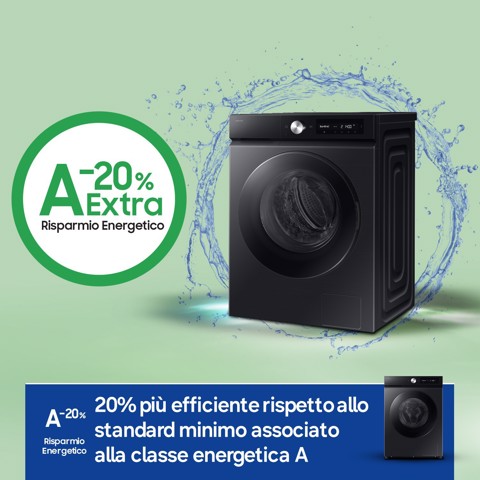 Samsung Lavatrice BESPOKE AI™ Ecodosatore 11Kg WW11DB7B94GBU3