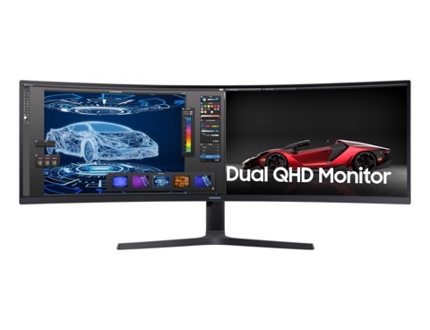 Samsung LS49A950UIU Monitor PC 124,5 cm (49") 5120 x 1440 Pixel 5K Ultra HD QLED Nero